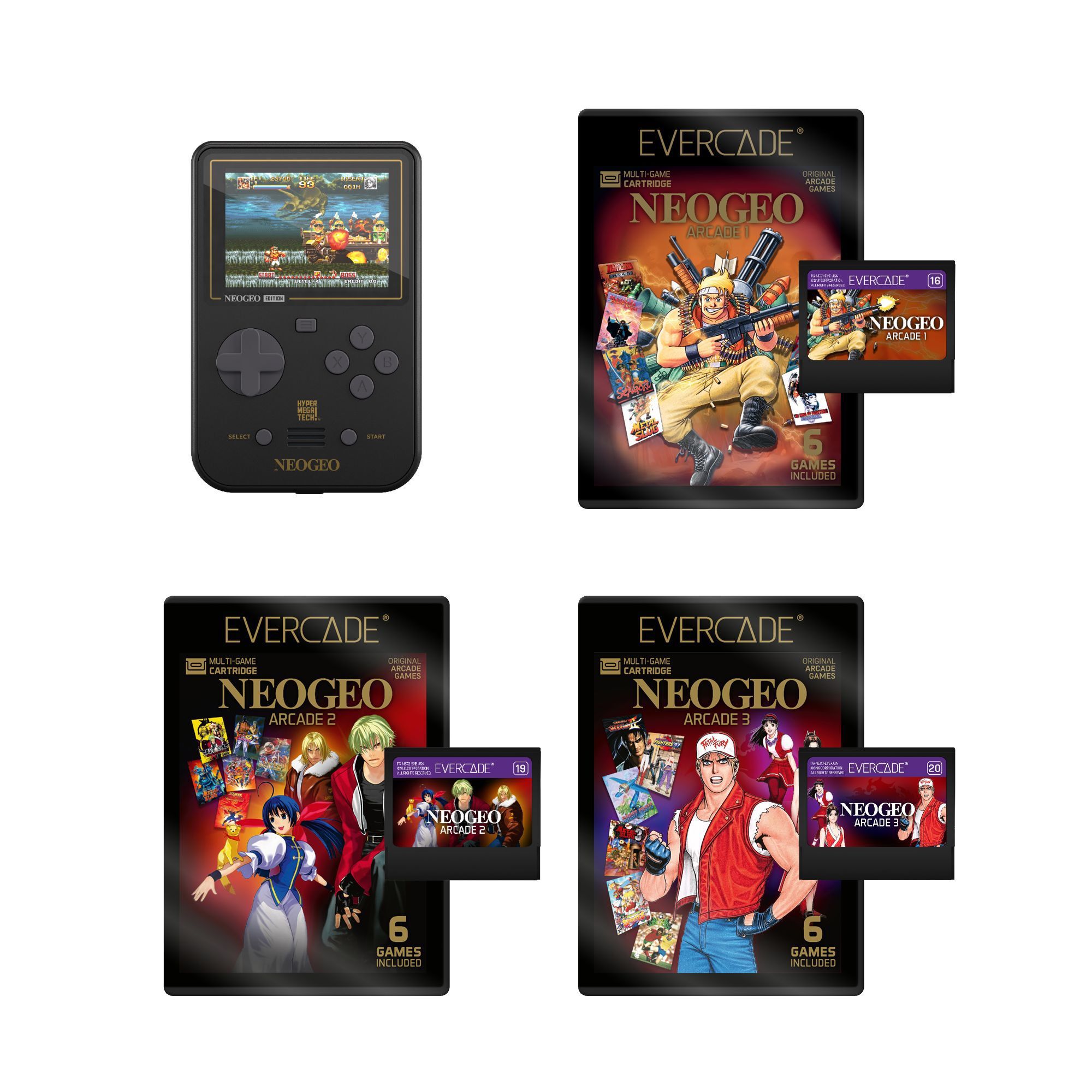 Hmt Super Pocket Neogeo Bundle 1