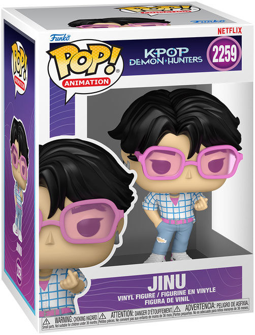 Figurine Funko Pop! | Kpop Demon Hunters | Jinu W/c thumb 1