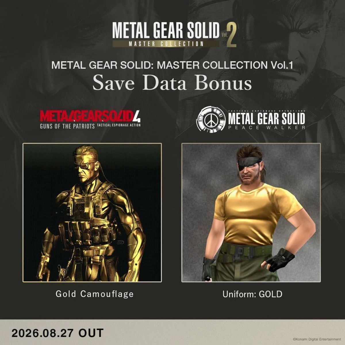 Metal Gear Solid Master Collection Vol.2 D1 thumb 1