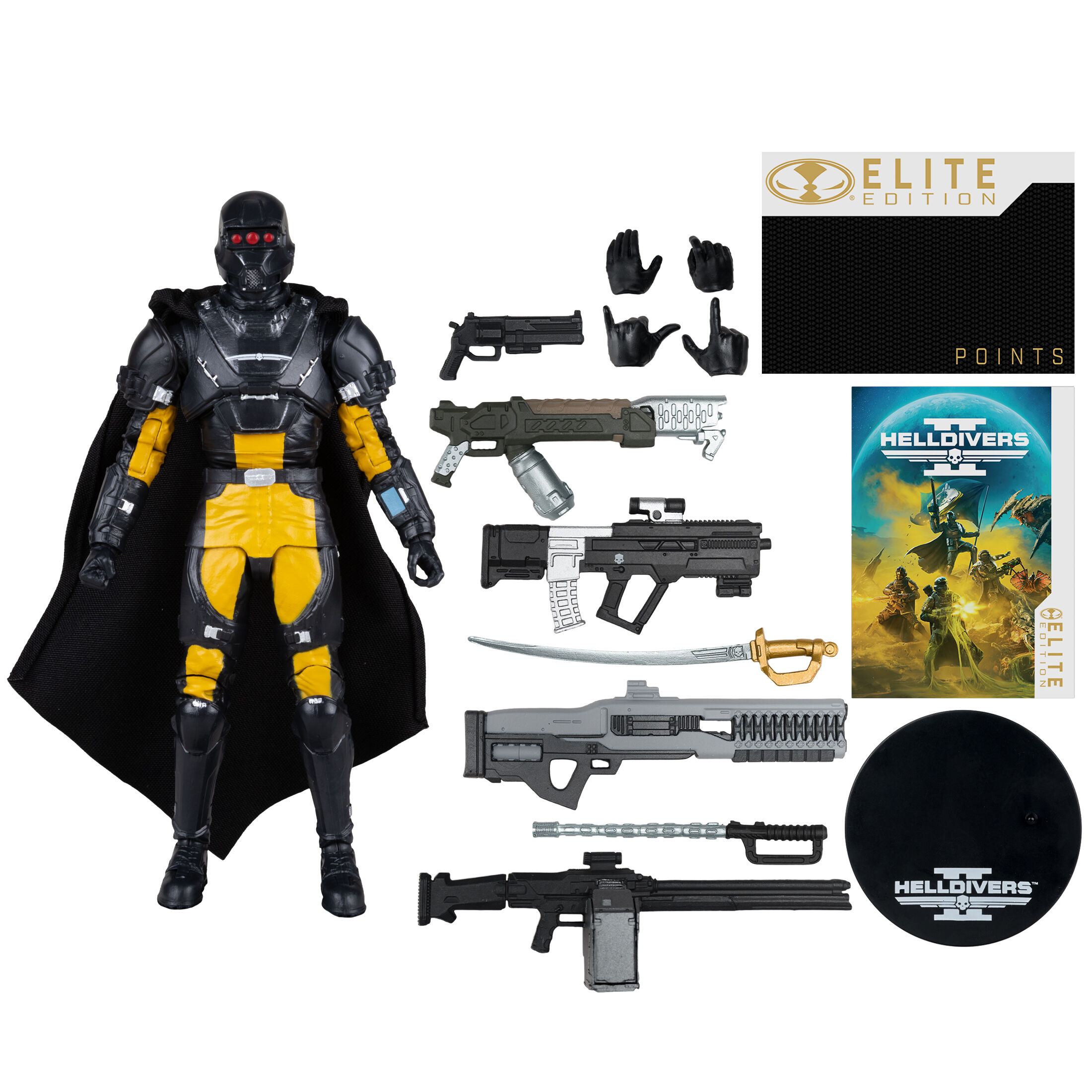 Figurine | Sa-04 Combat Technician | Helldiver II | Mcfarlane Toys Elite Edition thumb 2