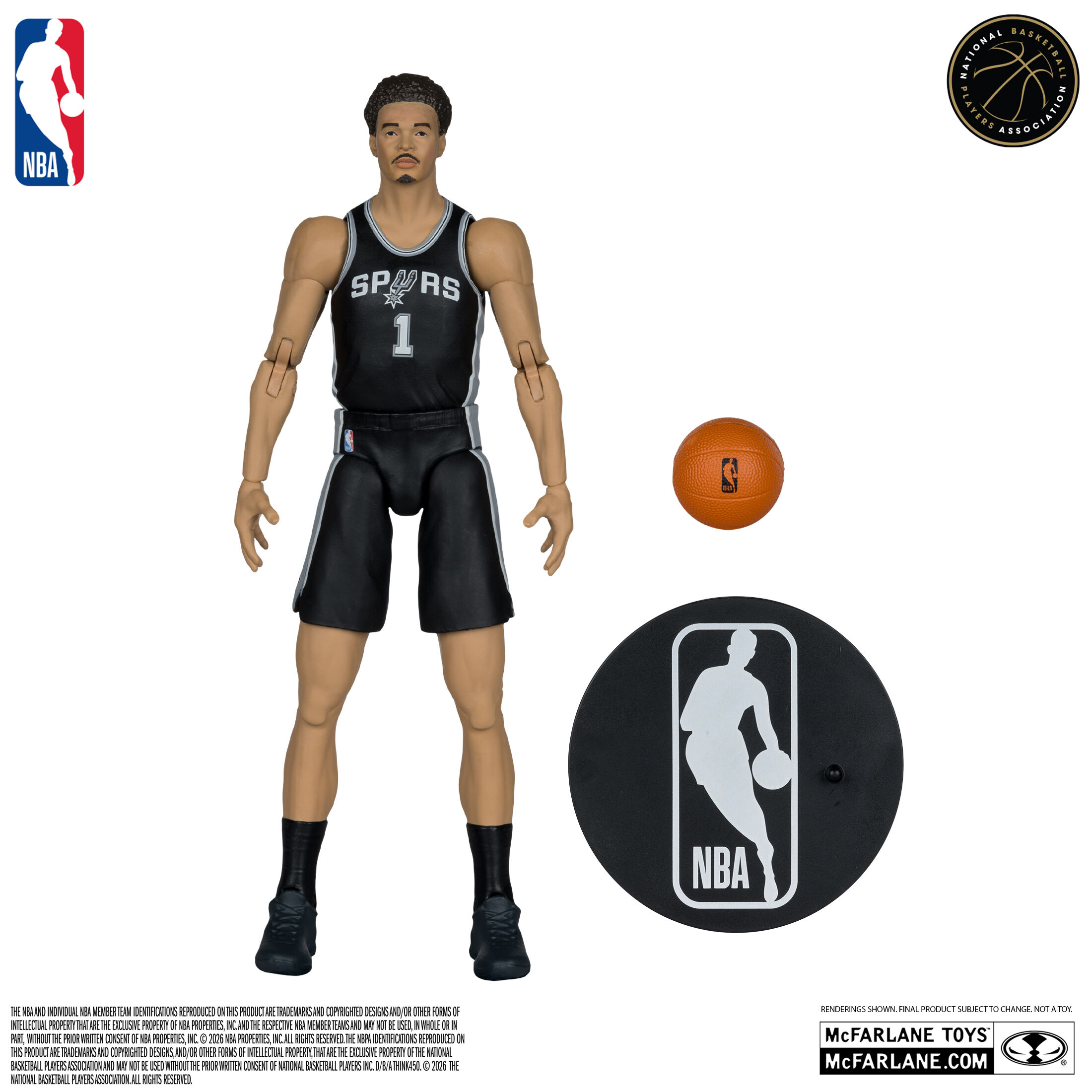 Figurine | Victor Wembanyama (san Antonio Spurs) |  NBA Articulated Figures thumb 2