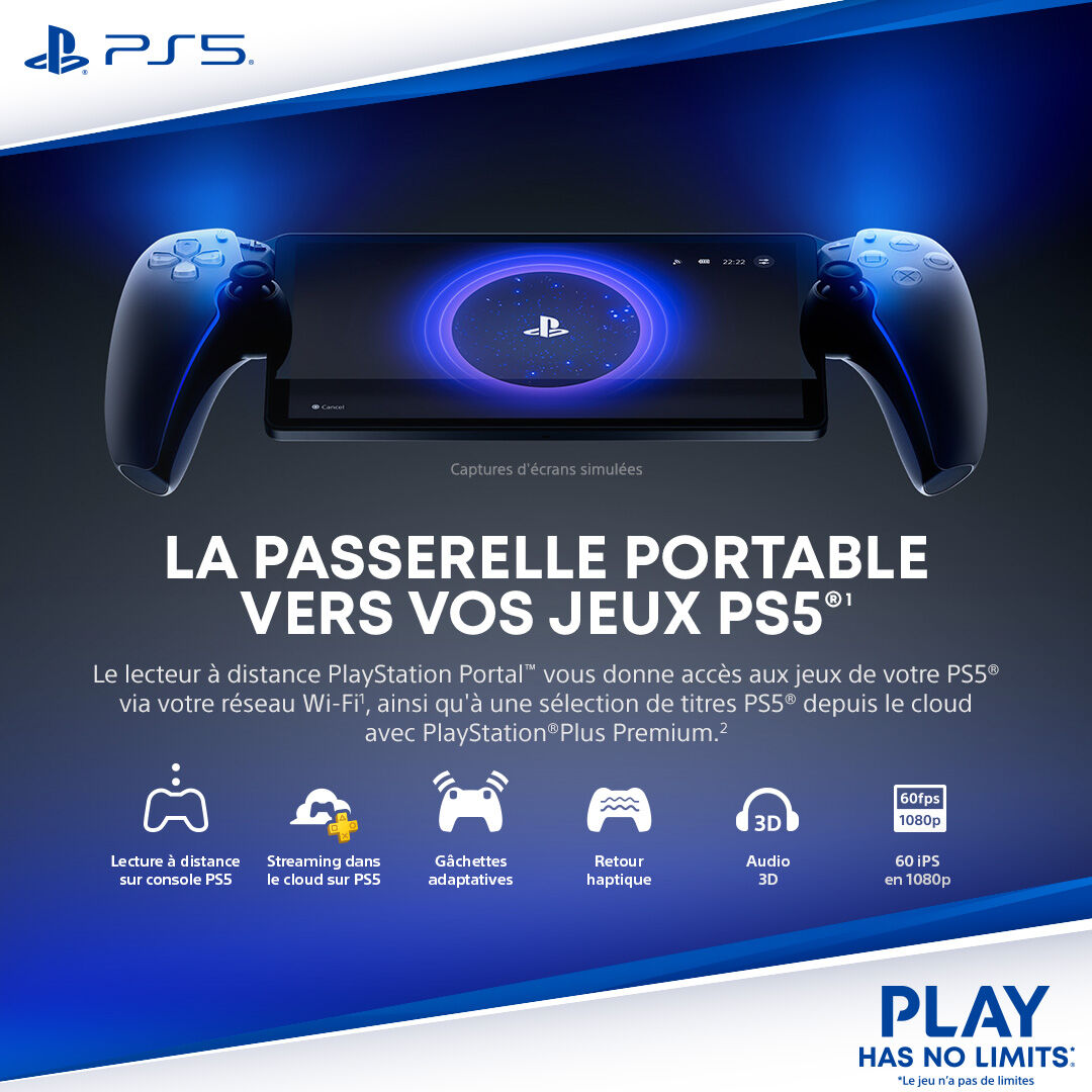 Playstation Portal | Midnight Black