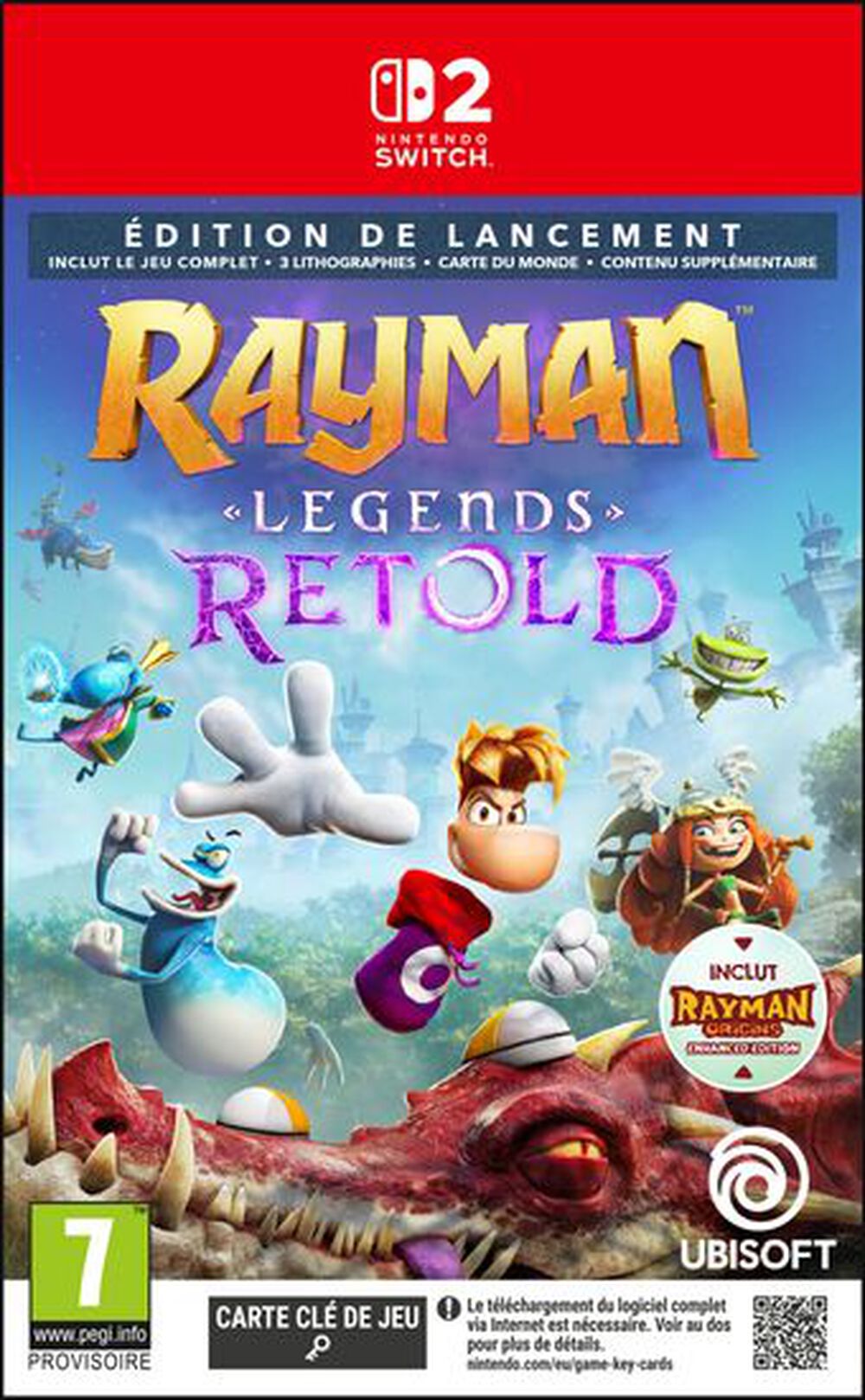 Rayman Legends Retold Launch Edition thumb 0