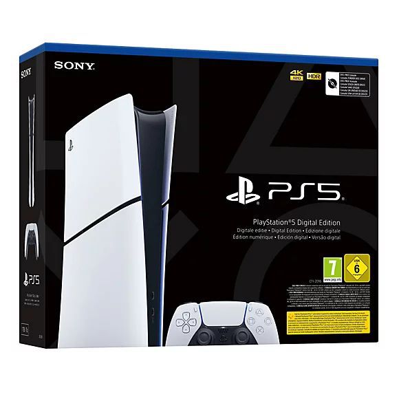 PlayStation 5 (modèle Slim) | édition numérique (Chassis E)